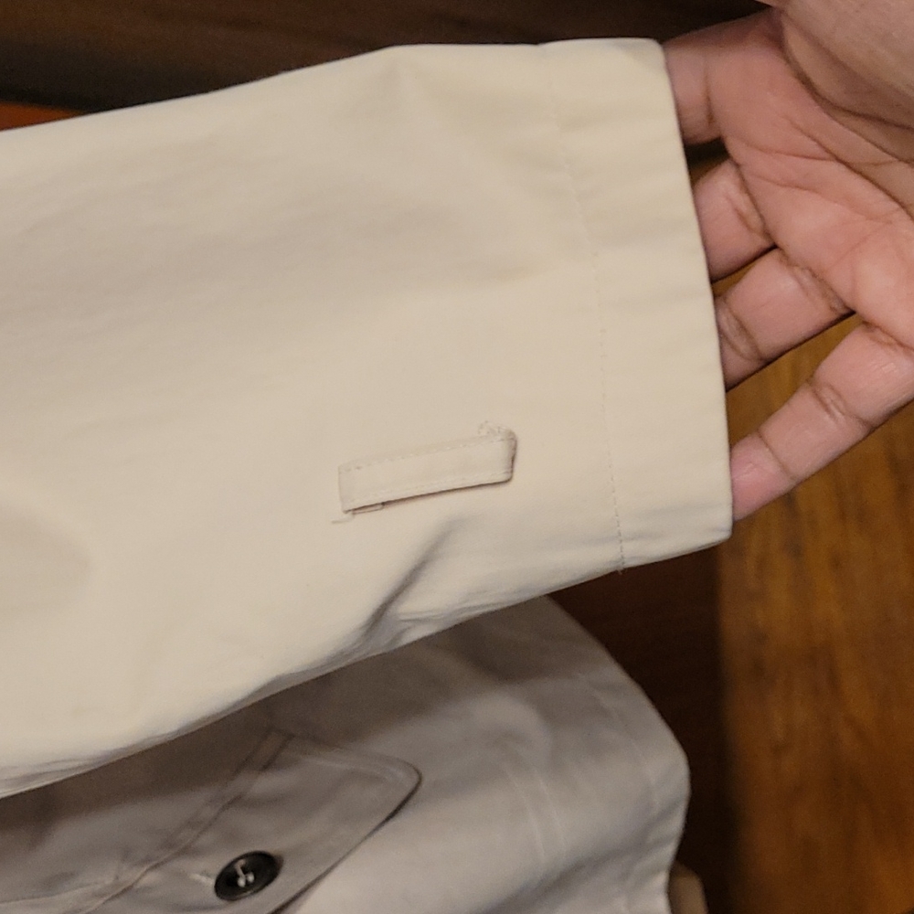 Worthington Short Trench Coat  Sz. Grand - Picture 5 of 10